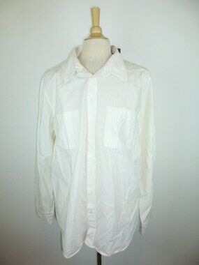 New NICHOLAS K white cotton shirt xl